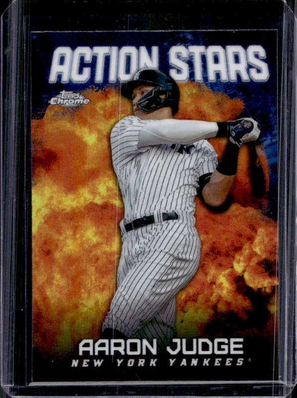 2023 Topps Chrome Update Aaron Judge Action Stars #ASC-15 New York Yankees