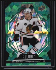 2022-23 Upper Deck Allure #56 Alex DeBrincat Green Rainbow #/99