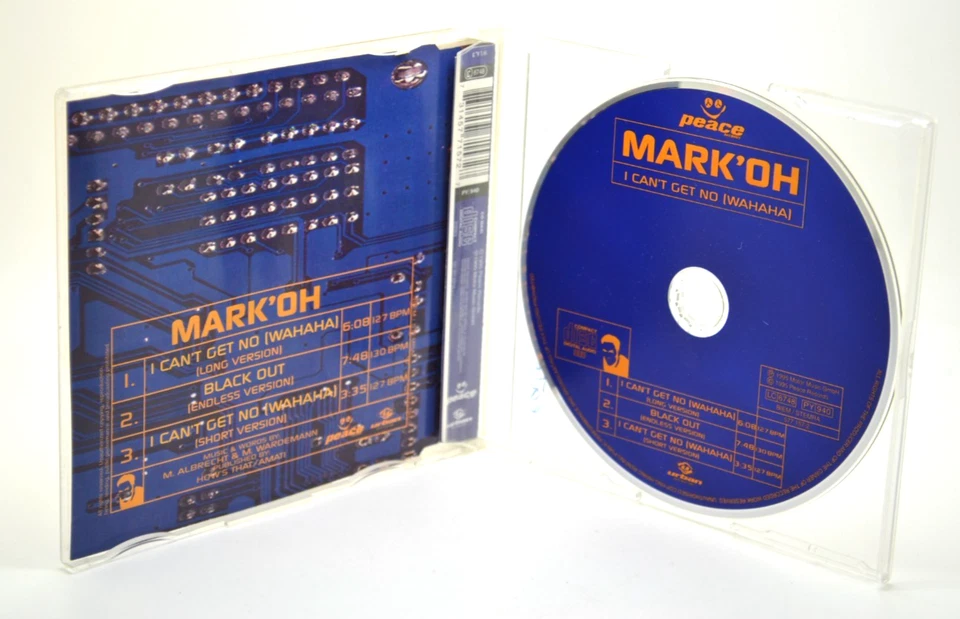 Mark'Oh - I Can't Get No (Single CD 1995) - Bild 2 von 2