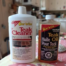 STAR BRITE Teak Cleaner & Teak Oil