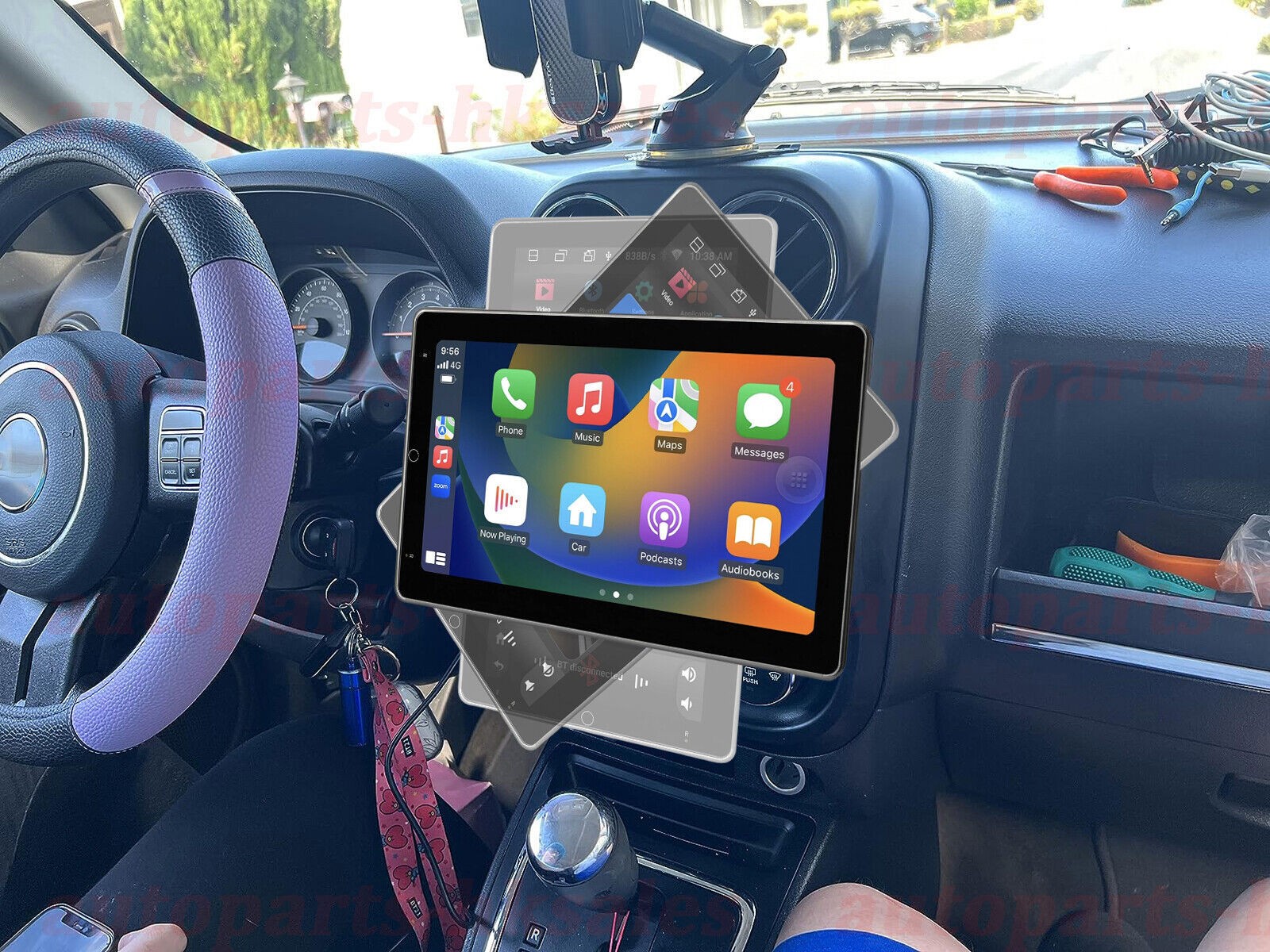 10.1" Pantalla Para Jeep Patriot 2009-2017 Apple Carplay Radio de coche estéreo