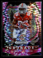 2020 Panini Prizm Draft Picks Terry McLaurin Crusade Pink Pulsar #95 Ohio State