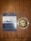 1854-O $20 Gold Double Eagle SS Republic Commemorative Coin 24k Finish