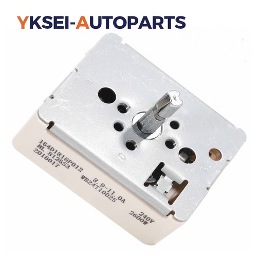Aazon.co: WB24T10025 Surface Burner Control Switch Replace for GE Electric Ranges 8 Inch OE