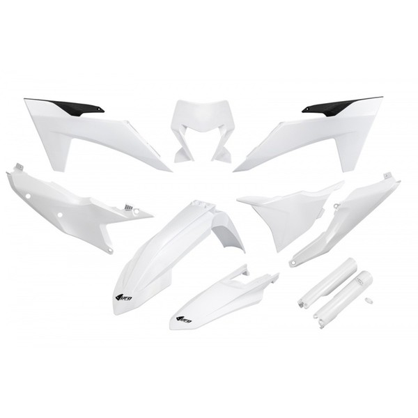 Kit Von Plastica Ufo-Blanco FüR Motorrad Ersatzteile ZubehöR Teile Ersatzteil-image