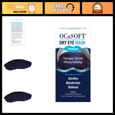 Premium Dry Eye Relief Mask - Soothing Heat Therapy for Dry Eyes & Comfort