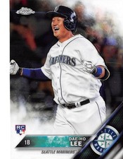 2016 Topps Chrome #179 Dae-Ho Lee NM-MT RC Rookie Mariners
