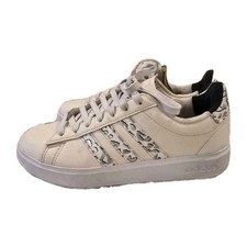 Adidas Grand Court Tennis Shoes Kids Girls Size 6 EUC