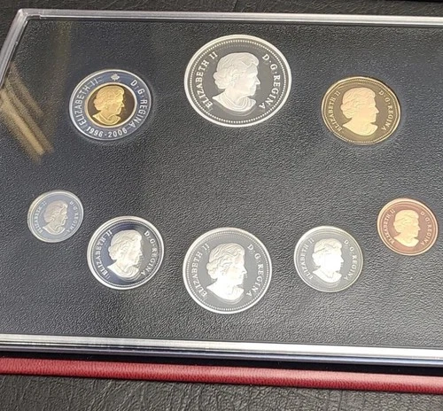 2006 Canada SILVER Proof Set Double Dollar Victoria Cross Set Royal  Mint