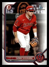Sonny DiChiara 2022 Bowman Draft 1st RC #BD-16 Los Angeles Angels ROOKIE *004