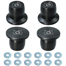 Qty.4 Machined Wheels/Rollers with Total Gym , Fits Models XL, XLS,  Fit wit