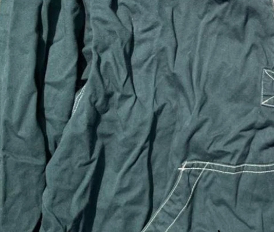 Chaqueta Pullover Deportiva Vintage Para Hombre Antigua Azul Marino Talla L Verde Ejército Naranja Años 90 Y2K Foto 2 de 4