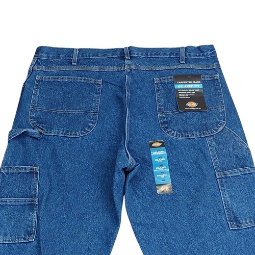 DICKIES Carpenter Jeans Relaxed Fit Herren 38x32 DOPPELKNIE Werkzeugtaschen Arbeit - Bild 4 von 8