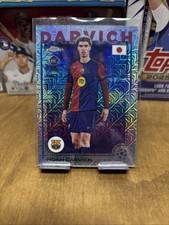 Topps Chrome UEFA Club Noah Darvich Mojo Refractor RC Rookie Card.. rookie card picture