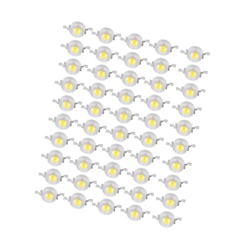 50 piezas SMD 1W LED Lámpara Bombilla Cuentas Chip Para Hogar Proyector Alta Potencia - Imagen 5 de 22