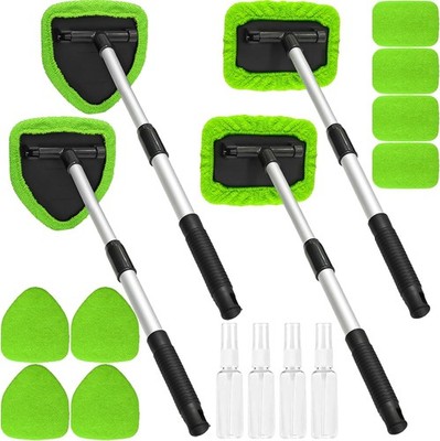 Beieverluck 20 Pieces Windshield Cleaner Tool, Inside Car Windshield Cleaning To