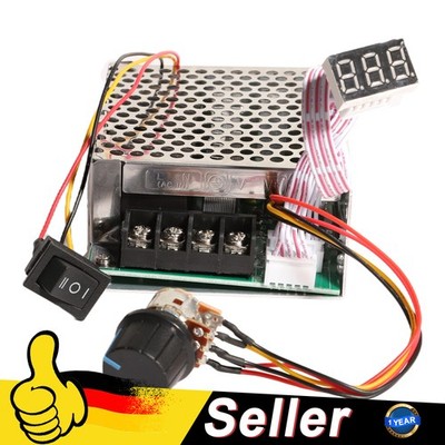 DC10V-55V 60A PWM Drehzahlregler Gebürsteter Gleichstrommotor mit Ziffernanzeige