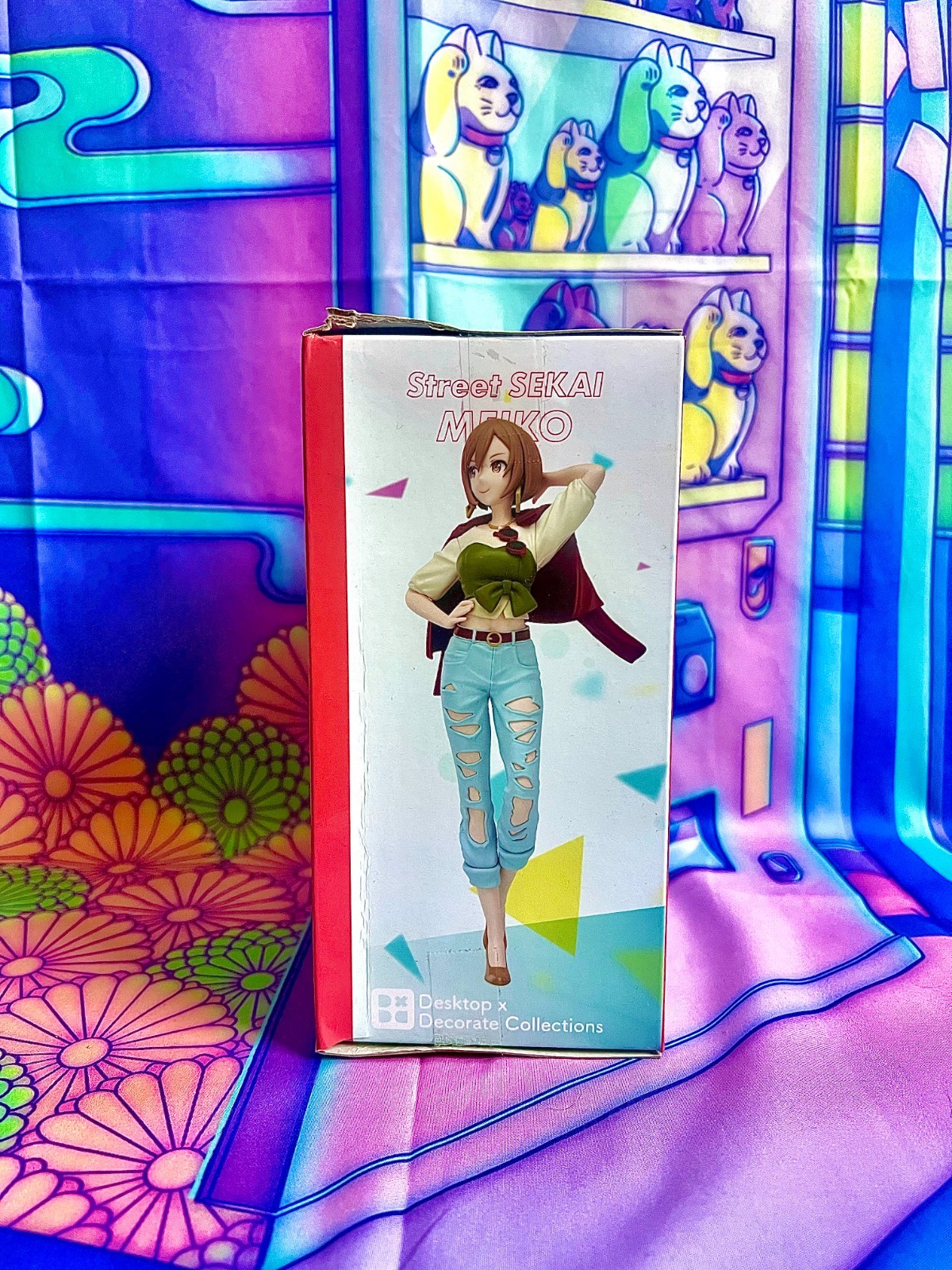 Figurine Meiko Project Sekai Sega en PVC de 18 cm
