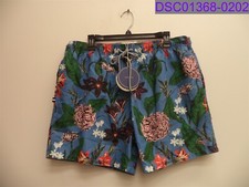 Mens Size 6 Ted Baker Stinrae Floral Jungle Print Swim Trunk 5" Inseam FC8M/GC05
