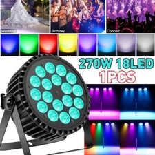 270W 18LED Par Light RGBW Stage Bar Wash Lighting DMX DJ Disco Party Show Light