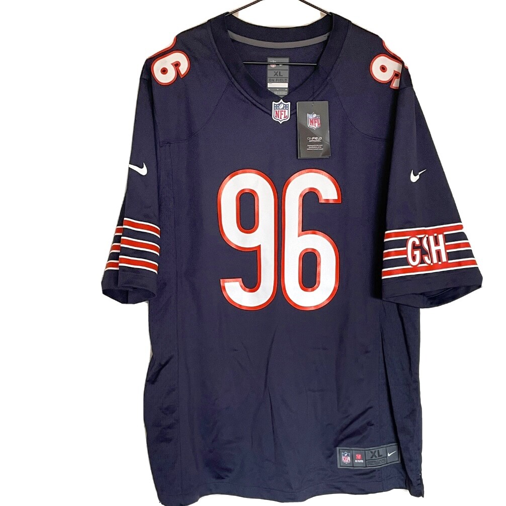 Nike On Field Chicago Bears Akiem Hicks #96 NFL Football Jersey
