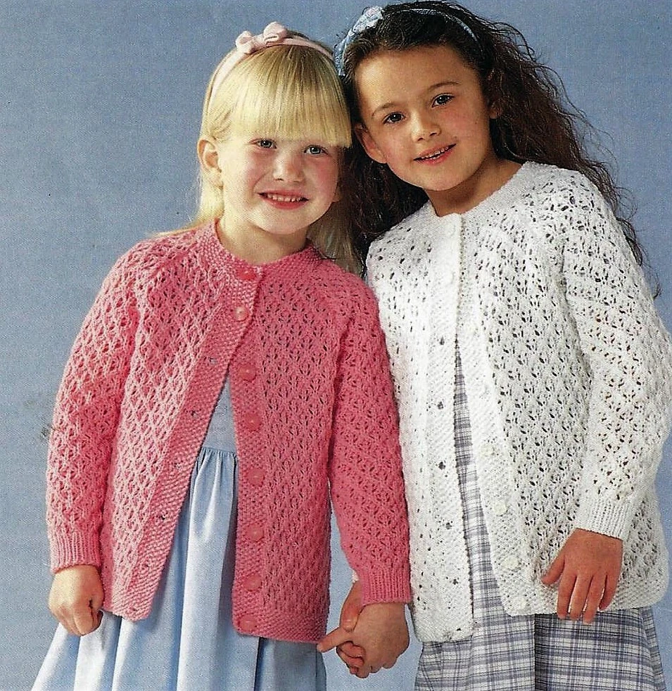 Knitting patterns for girls cheap cardigans