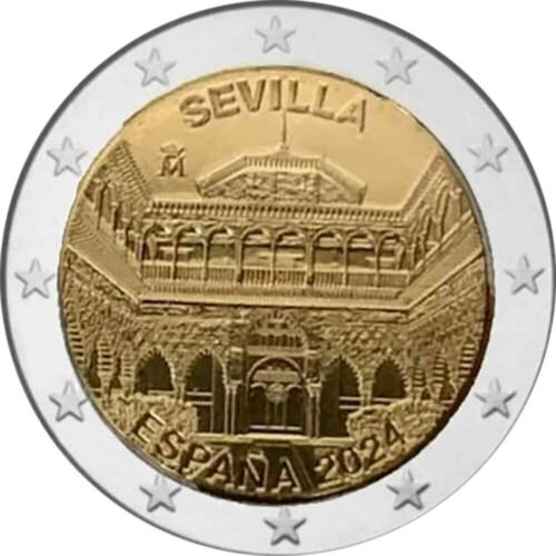 Spanien 2 bfr Altstadt von Sevilla bankfrisch - Bild 1 von 2