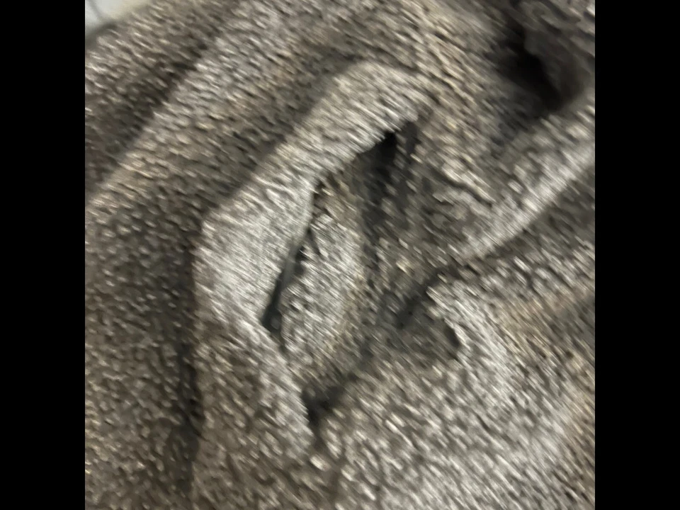 Top coat/casaco de carro/parka Urban Outfitters cinza lã, médio, com capuz - Imagem 2 de 3