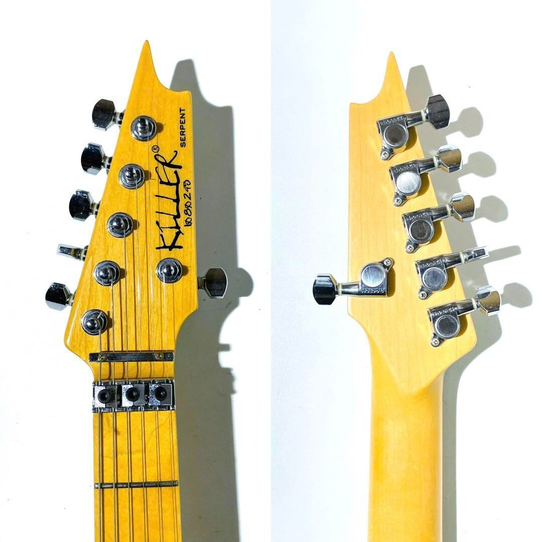 Killer KG-SERPENT electric guitar rare w/soft case used good Killer KG-SERPENT electric guitar rare w/soft case used good