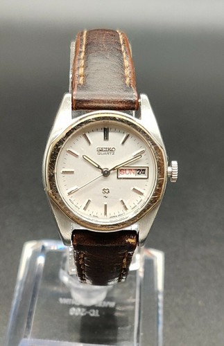 Rare Vintage Seiko Ladies Watch 8523- 0069 Spanish English Day Date  Indicator | eBay