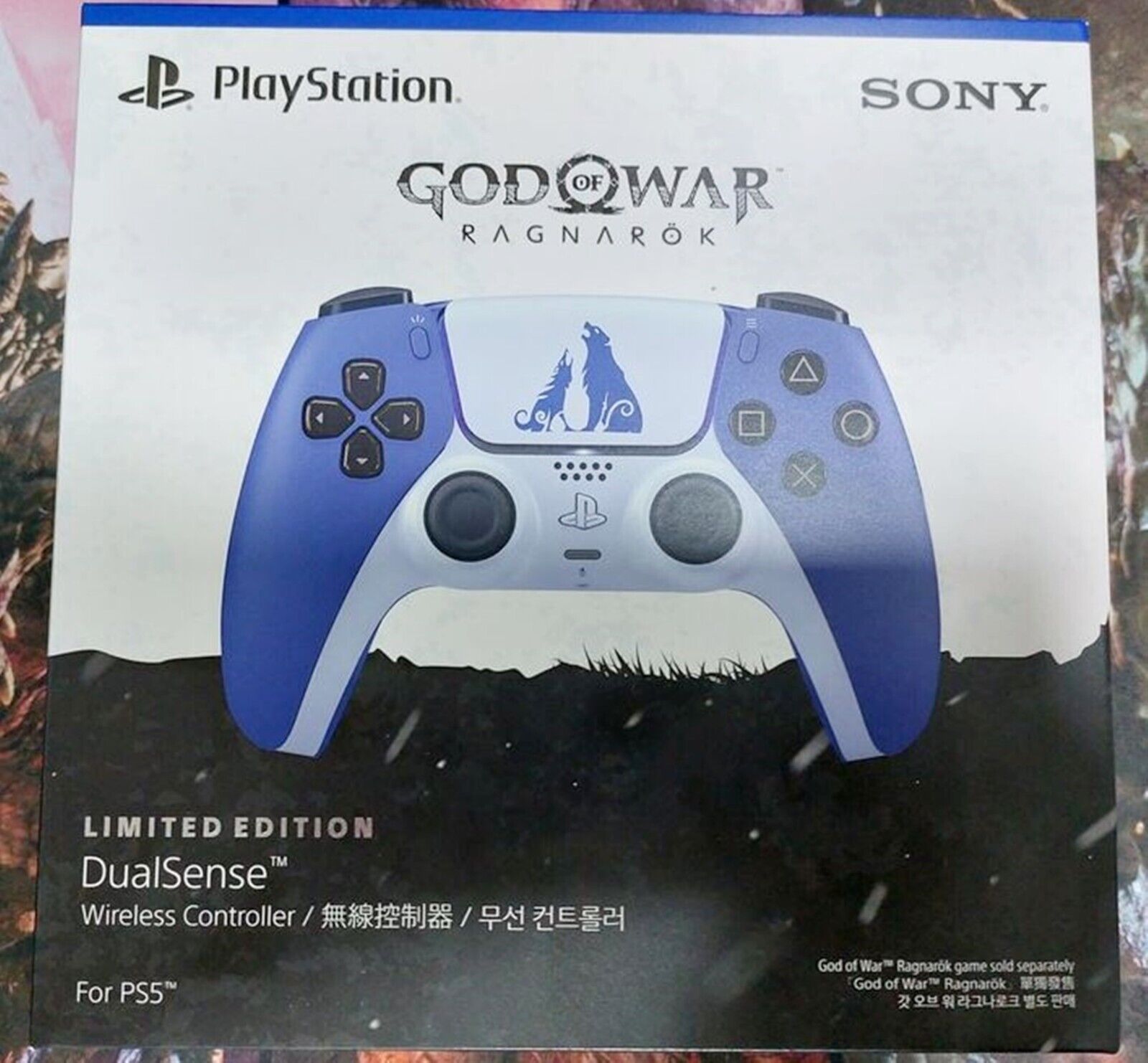 Sony PlayStation 5 Core Console with God of War: Ragnarok with Dual Charger  and DualSense Controller in Black 