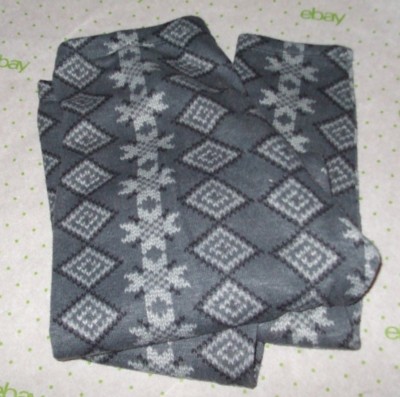 New $40 ULTRA FLIRT GRAY PRINT large JUNIOR STRETCH 28-34 waist COMFORT pants