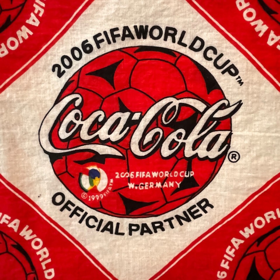 Bandana Officiel Coca-Cola Coupe Du Monde FIFA 2006 - 21 Pouces
