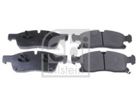 Febi Bilstein 116307 Bremsbelagsatz, Scheibenbremse Vorne FüR Jeep