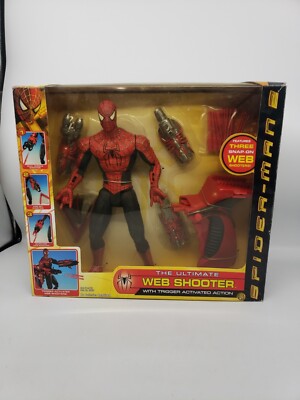 2004 Toy Biz Spiderman 2 The Ultimate Web Shooter With Trigger