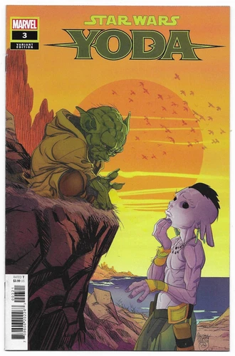STAR WARS YODA #3 B PASQUAL FERRY VARIANT  COVER MARVEL 2023