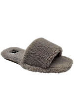 Journee Collection Women's Sunlight Slide Slipper Gray