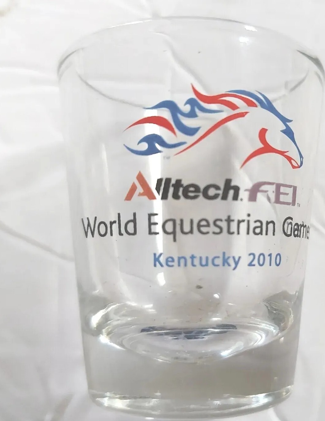 Alltech World Equestrian Games Kentucky 2010 Shot Glass RARE eBay