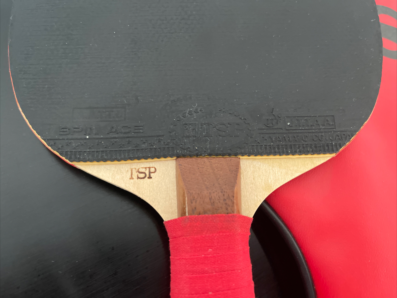 Table Tennis Racket Paddle Cover TSP Yamato Butterfly Spin Ace Ping