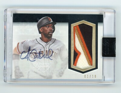 2018 Topps Dynasty Baseball ANDREW MCCUTCHEN Dynastic Date Patch 
