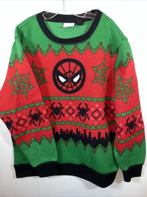 Marvel Spiderman Logo Ugly Christmas 