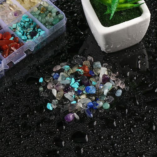10 Kind Irregular Natural Quartz Crystal Mini Stone Rock Healing Energy Chips - Picture 4 of 12