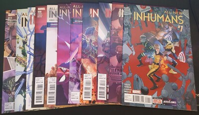 Marvel Comics All-New Inhumans #1-11 VF/NM #DC00646