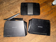 LOT 3 NETGEAR NIGHTHAWK AC1750 AC1900 SMART WIFI ROUTER R6700v3 LINKSYS EA6400,