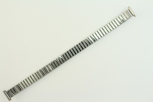 Hochwertiges Zugband-Flexband 12mm Uhrenarmband Edelstahlband - Bild 2 von 5