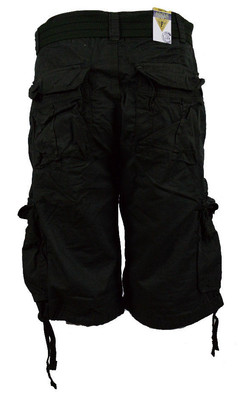 【HI FI FNK】Leff Cargo Bermuda Shorts Men's Cargo Shorts with Belt Focus 32 34 36 38 40 42 44