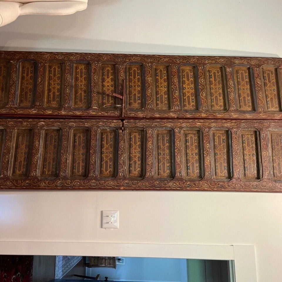 par de puertas marroquíes antiguas Foto 2 de 4