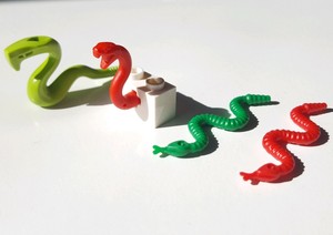 serpiente de lego