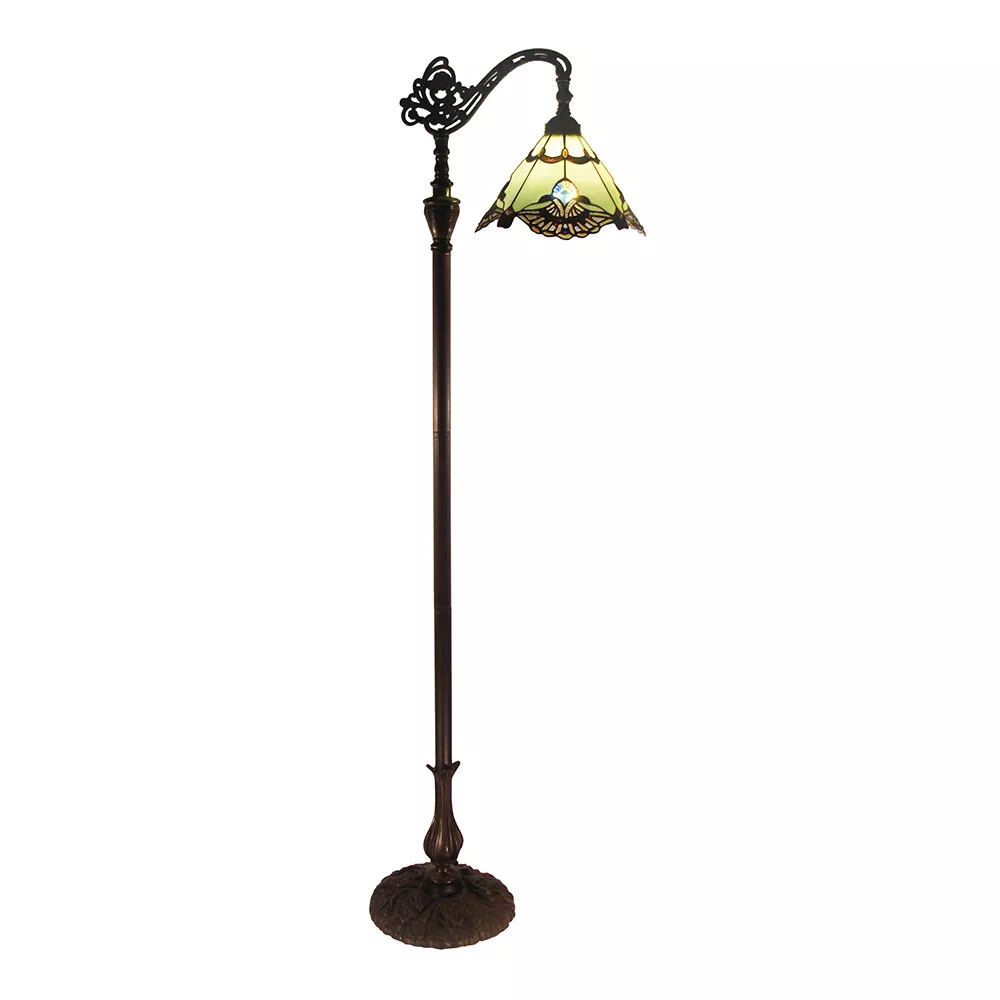 Antique jade floor lamp hotsell