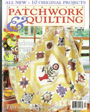 Patchwork  Quilting Magazine Volume 7 No 5 May 2000 Vintage Australia